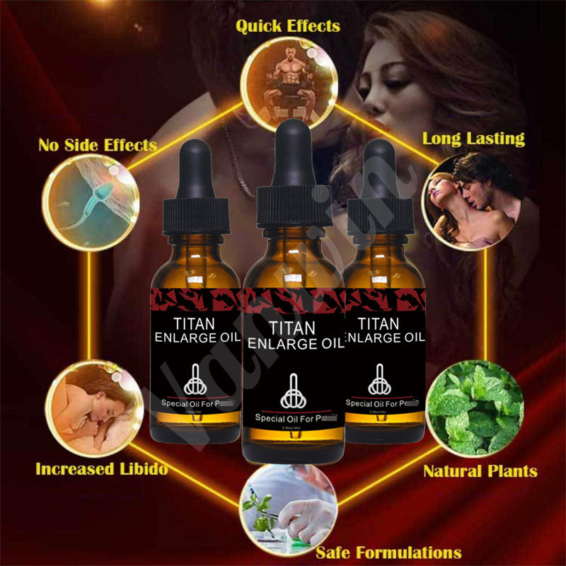 Hot Sale Russia Titan Men’s Vitality Massage Oil – 3 Pack | Natural Confidence & Energy Support
