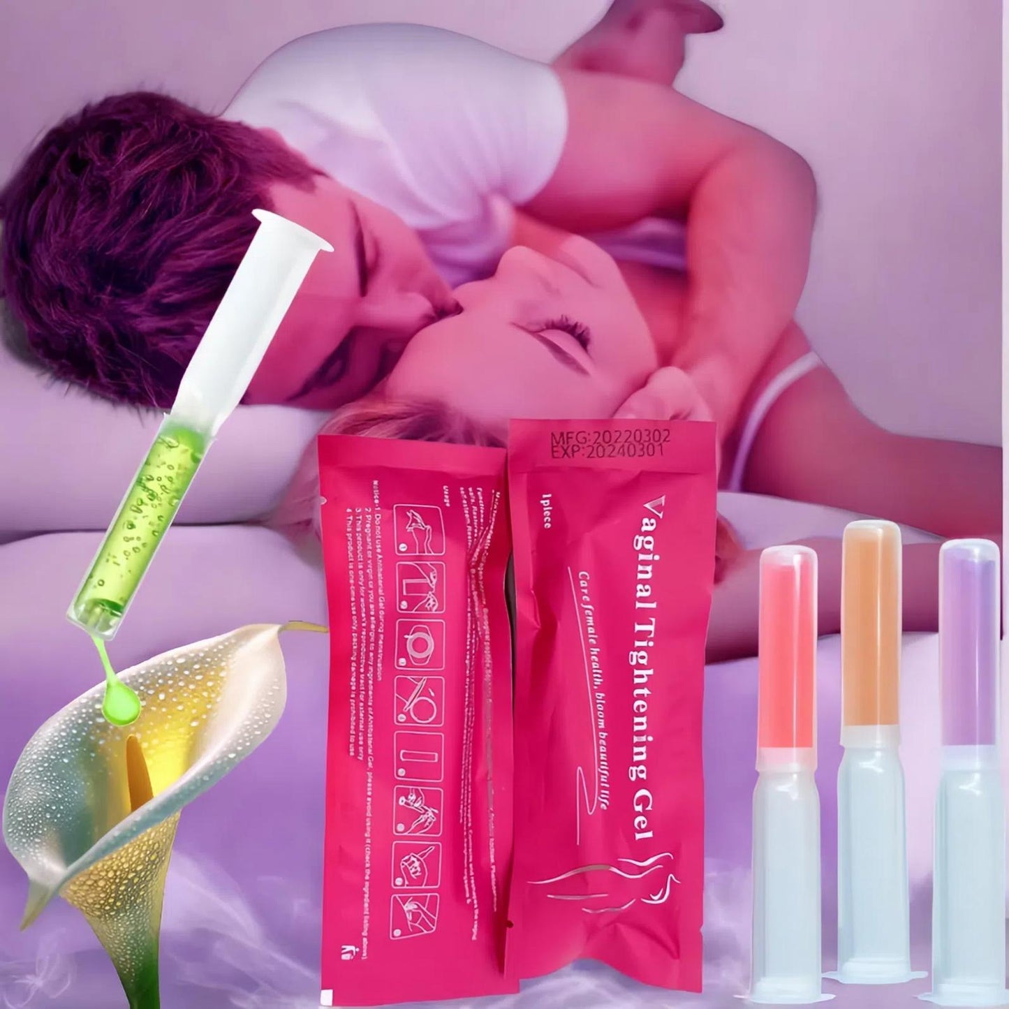 30Pcs Natural Feminine Forviness Herbal Yoni Feminine Wash Wholesale Yoni Wash Gel Vaginal Tightening Gel