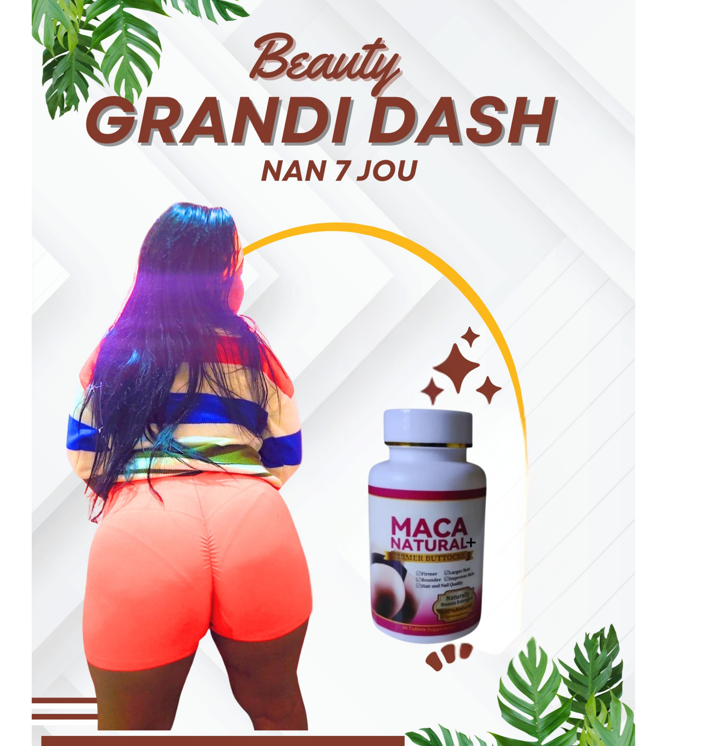 Maca Natural Plus booster dash la nan 7 jou selman