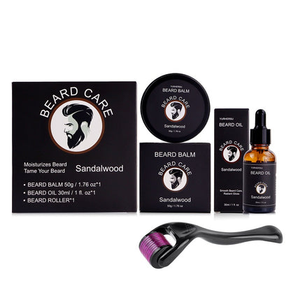 Beard Growth & Grooming Kit for Men | Complete Beard Care Set with Balm & Oil – Personal Care Essential