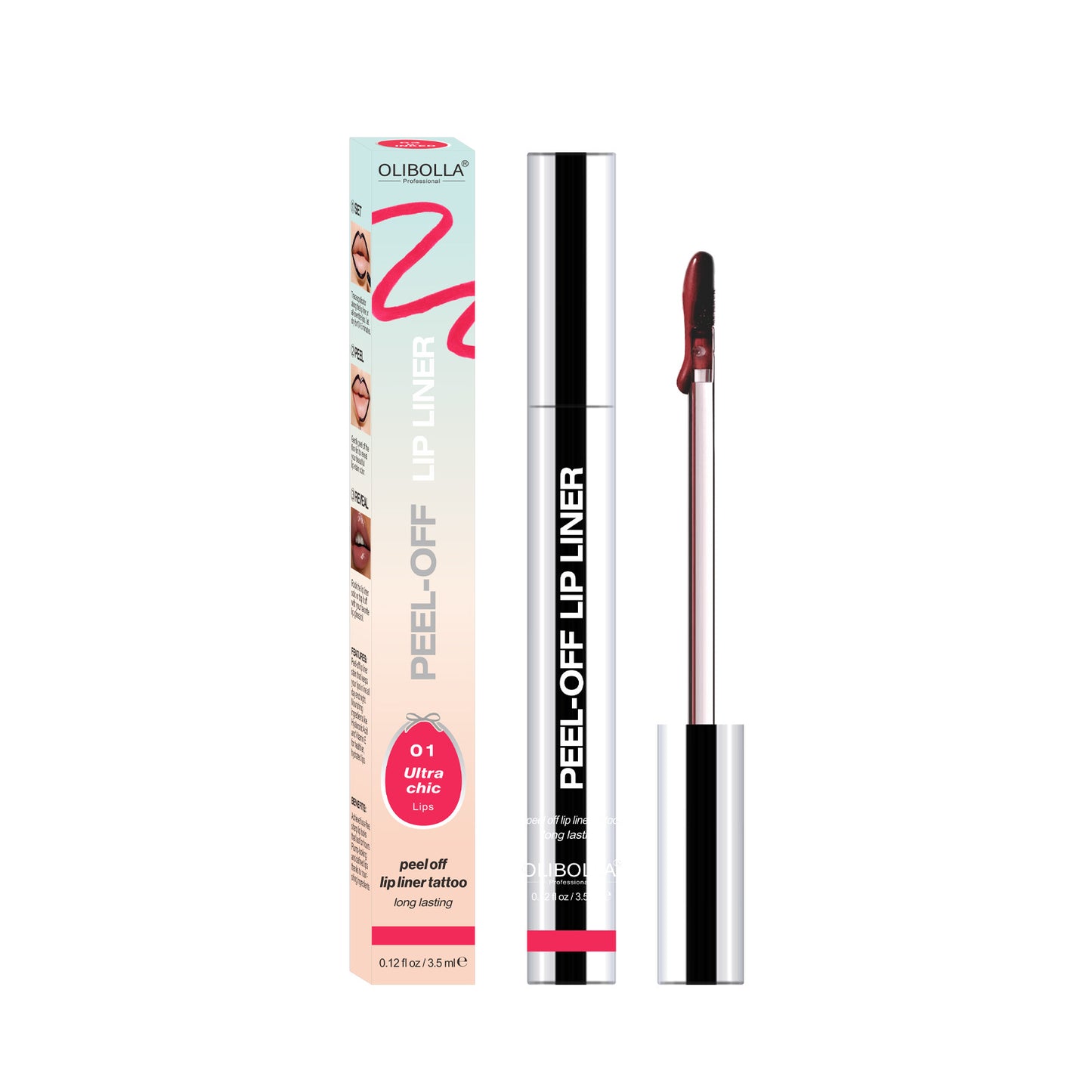 Tear lip liner waterproof lasting non-fading moisturizing