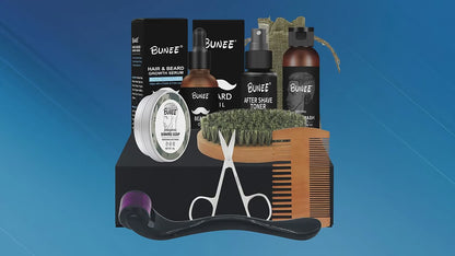 Beard Growth & Grooming Kit for Men | Complete Beard Care Set with Balm & Oil – Personal Care Essential